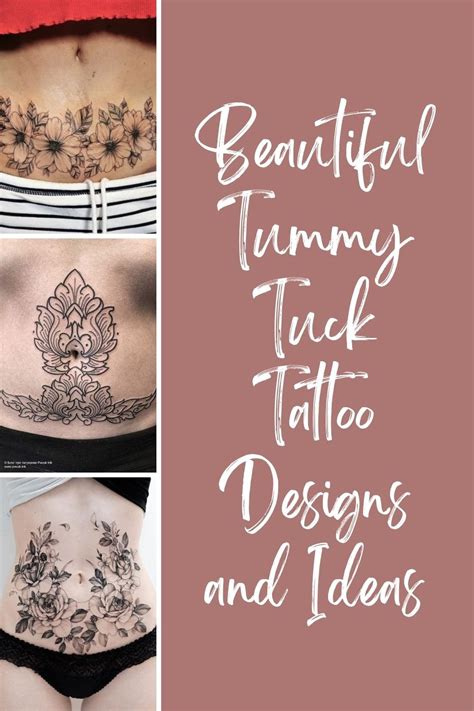 best tummy tuck cover up tattoos|Beautiful Tummy Tuck Tattoo Designs and Ideas